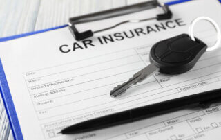 paper form document titled "Car Insurance"